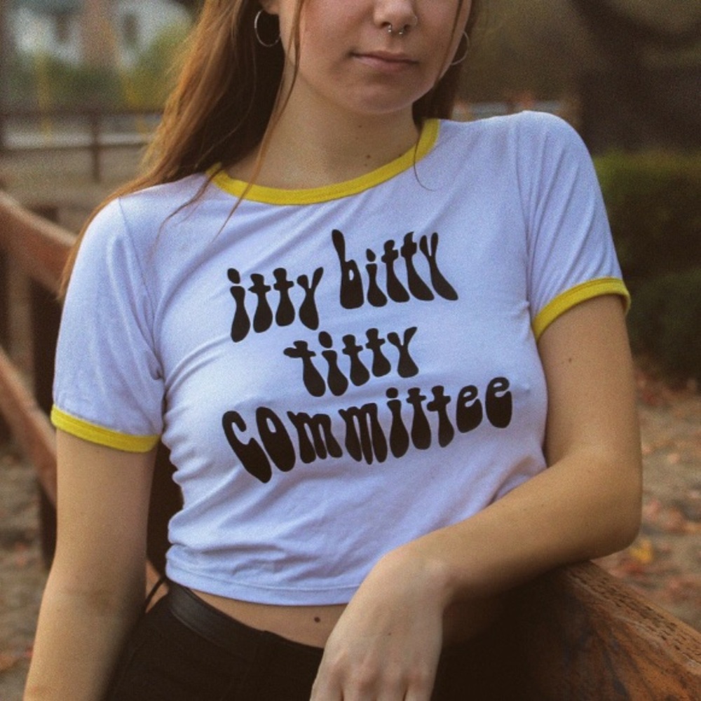 Itty bitty titty committee t-shirt